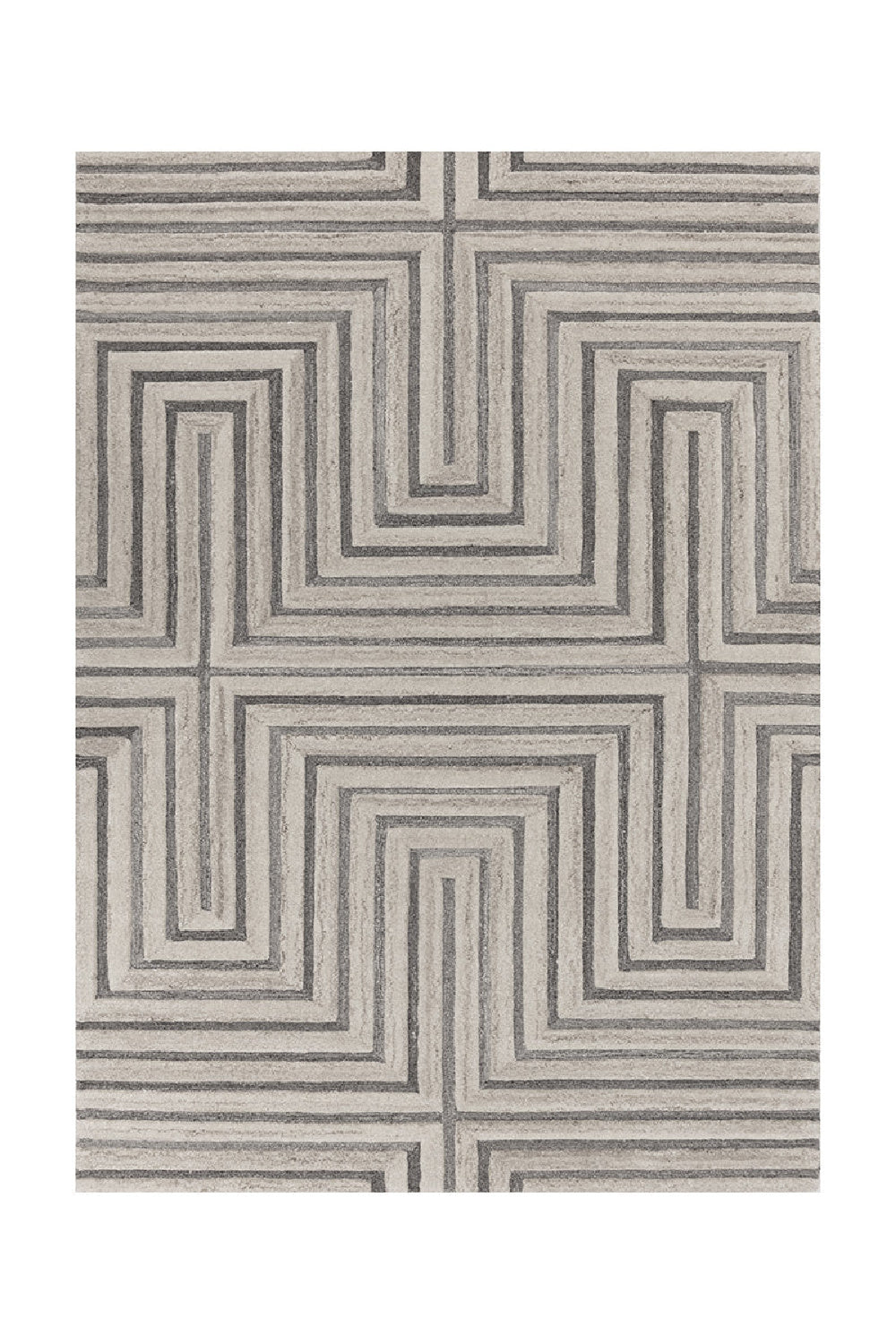 Hand-Tufted Beige Area Rug by Splendido Oslow, alternate view 23