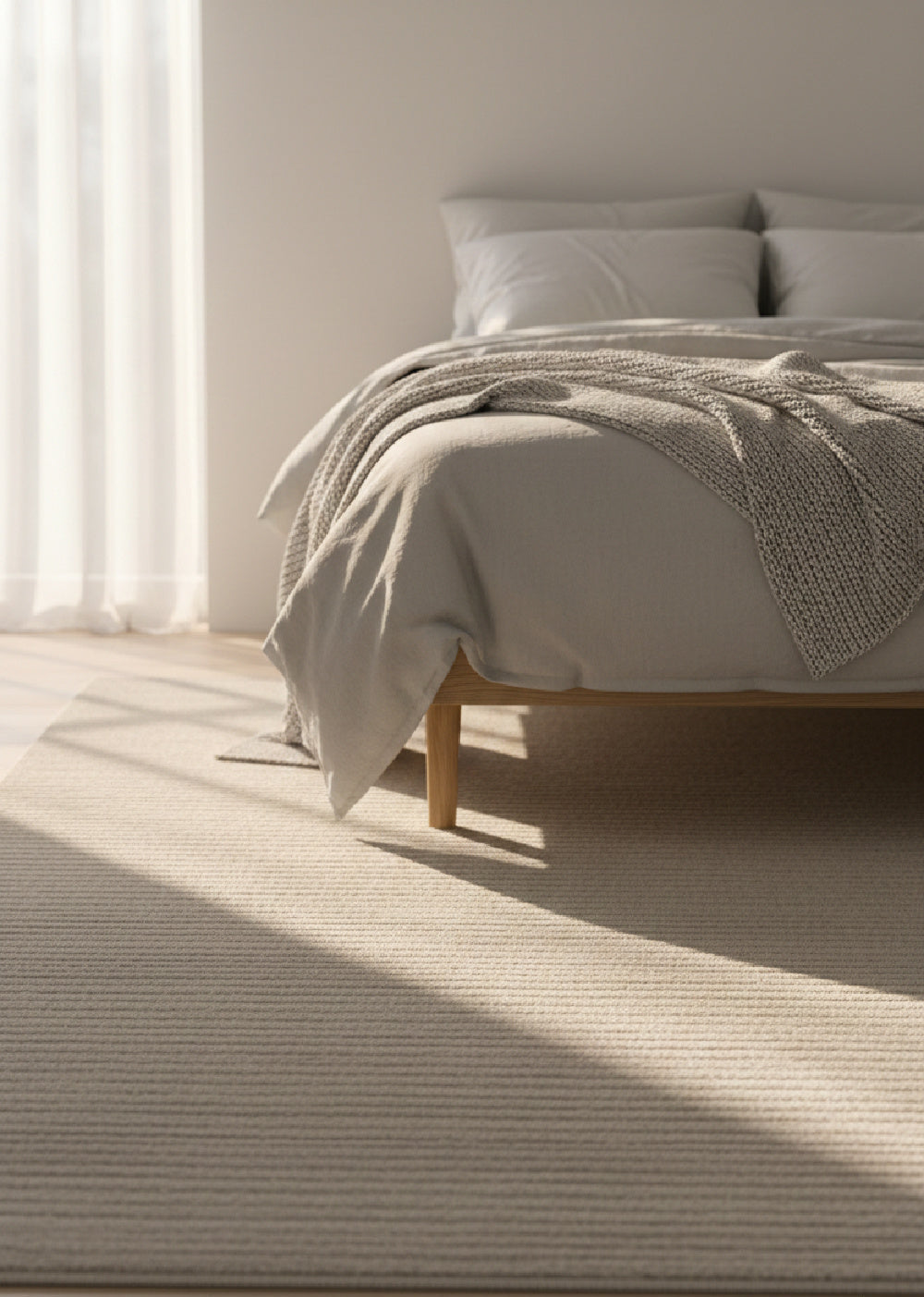 Hand-woven Wool Area Rug by Splendido Deva, alternate view 54