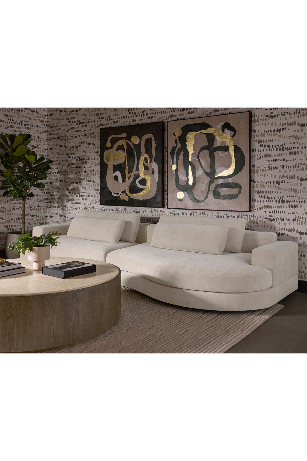 Hand-woven Wool Area Rug by Splendido Deva, alternate view 8