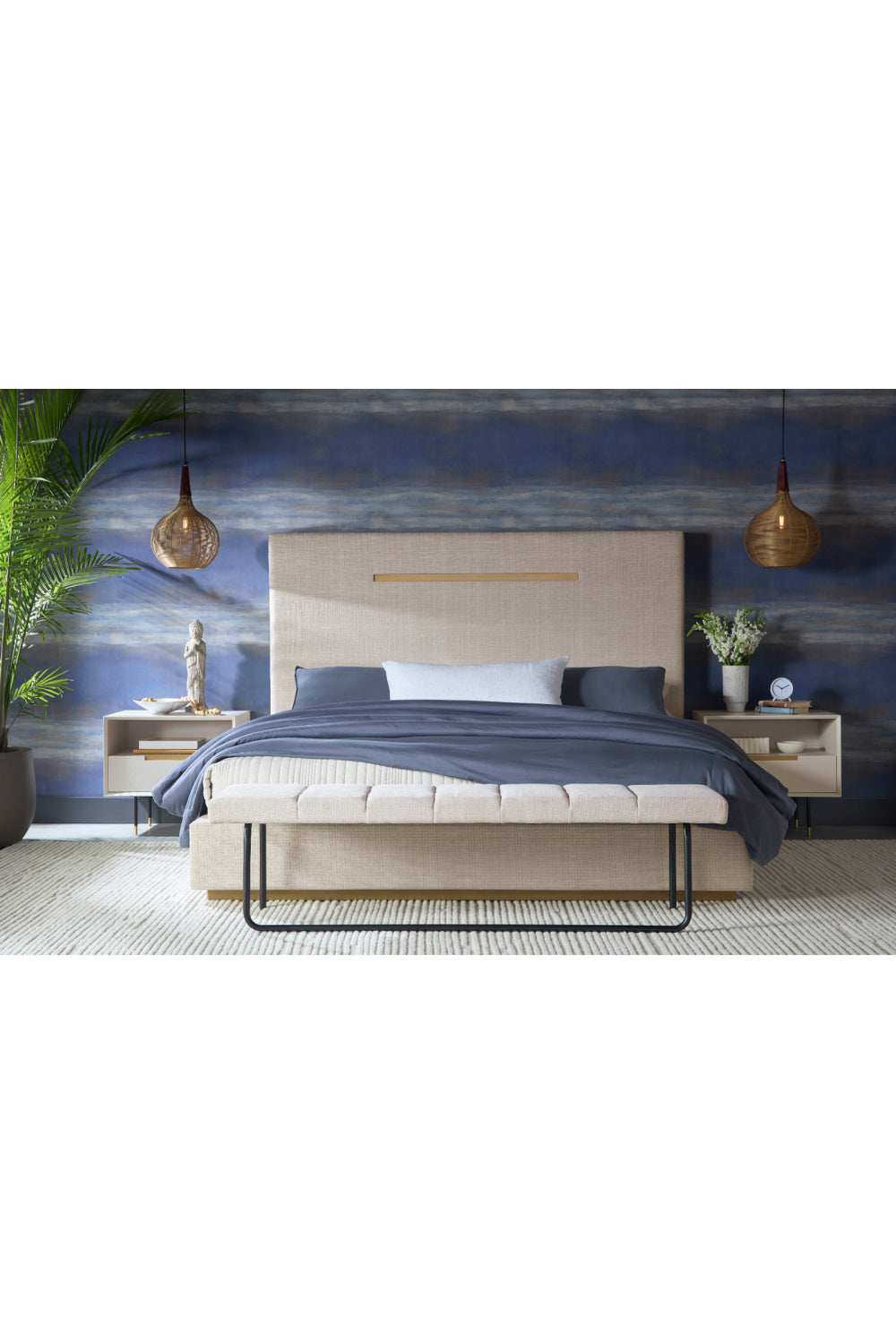 Hand-woven Wool Area Rug by Splendido Deva, alternate view 26