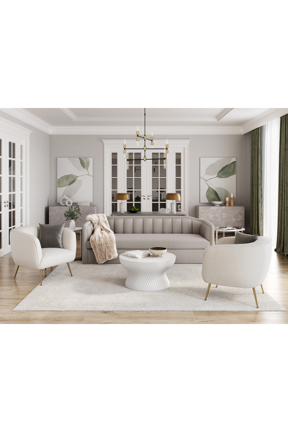 Gray Hand-tufted Area Rug by Splendido Calais, alternate view 15