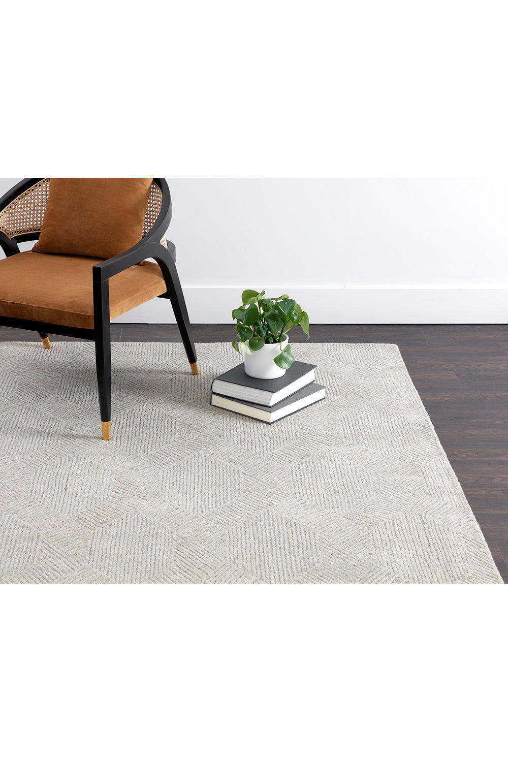 Gray Hand-tufted Area Rug by Splendido Calais, alternate view 14