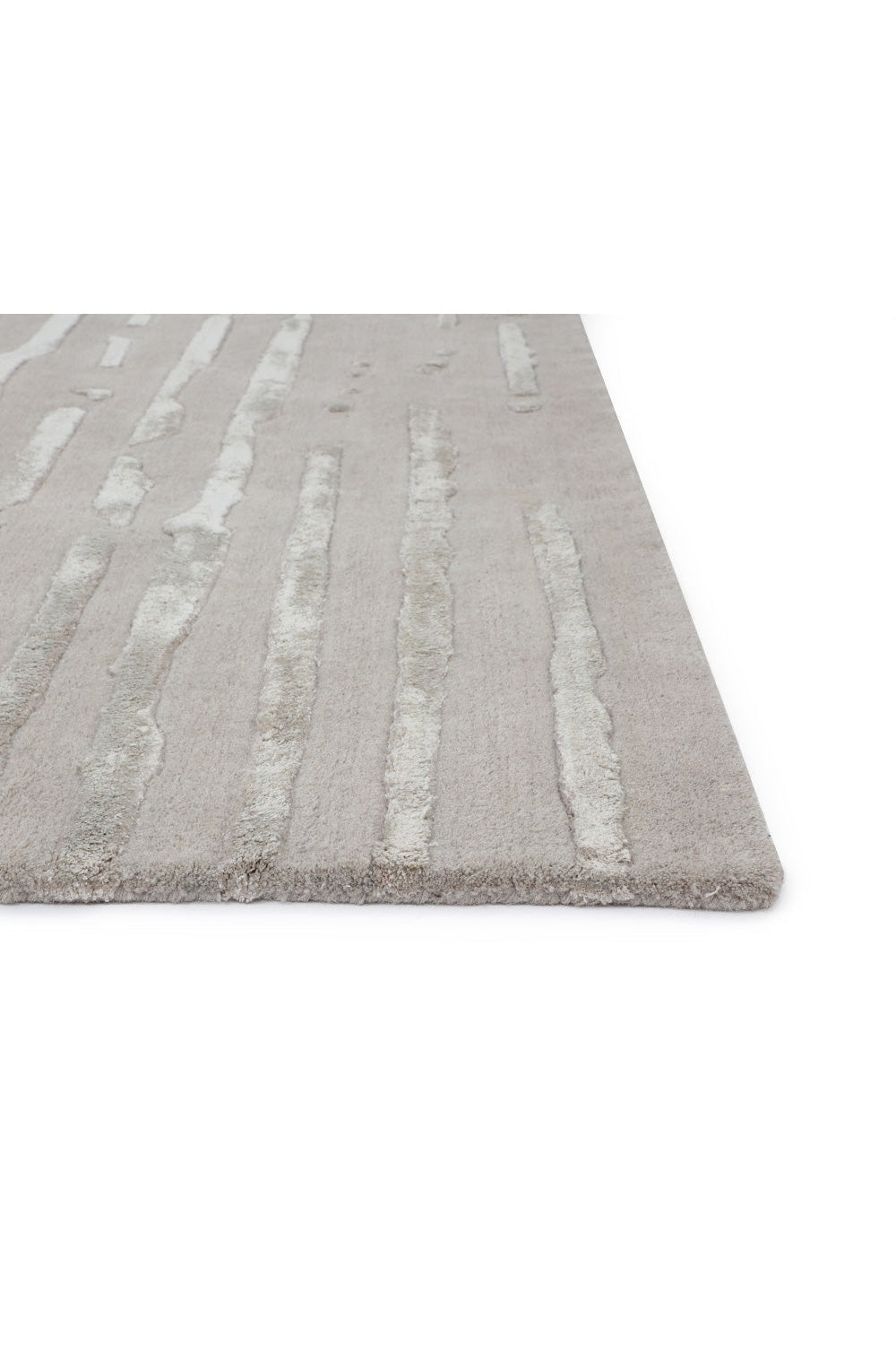 Hand-Tufted Taupe Area Rug by Splendido Tazma, alternate view 5
