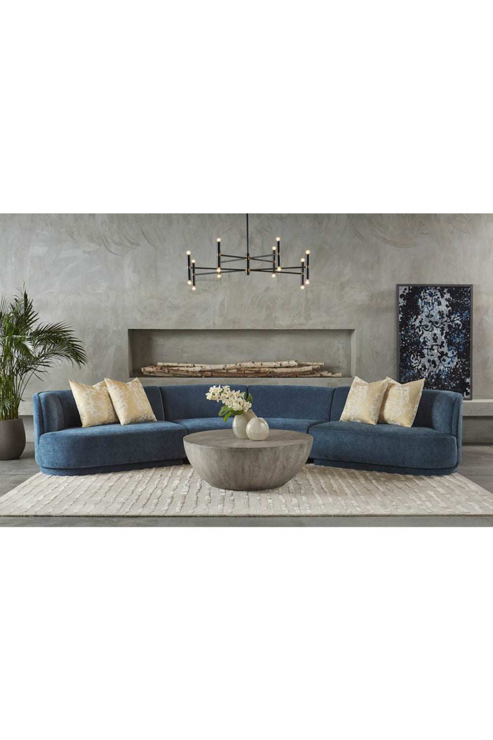 Hand-Tufted Taupe Area Rug by Splendido Tazma, alternate view 14