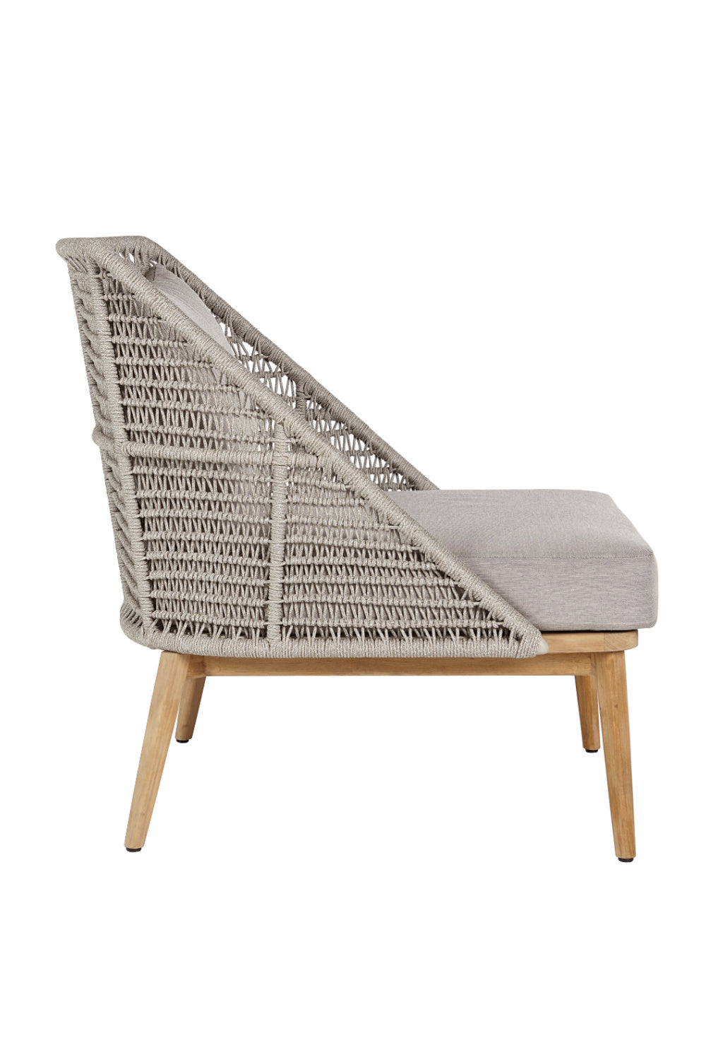 Woven Back Indoor/Outdoor Lounge Chair by Splendido Andria Accent Chair, alternate view 4