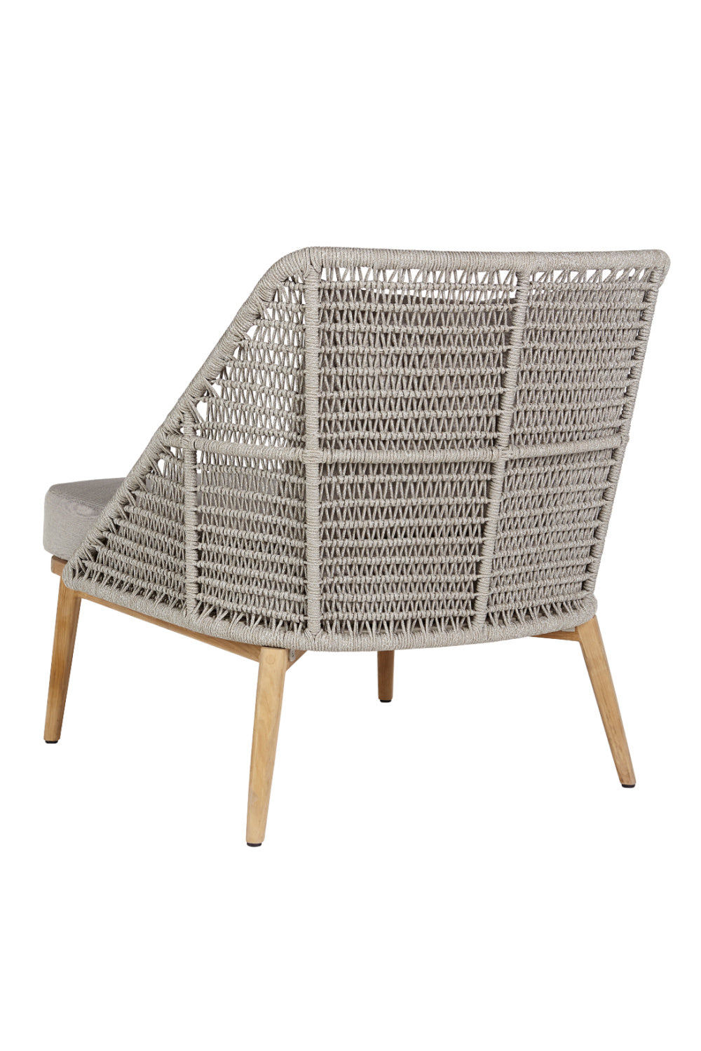 Woven Back Indoor/Outdoor Lounge Chair by Splendido Andria Accent Chair, alternate view 5