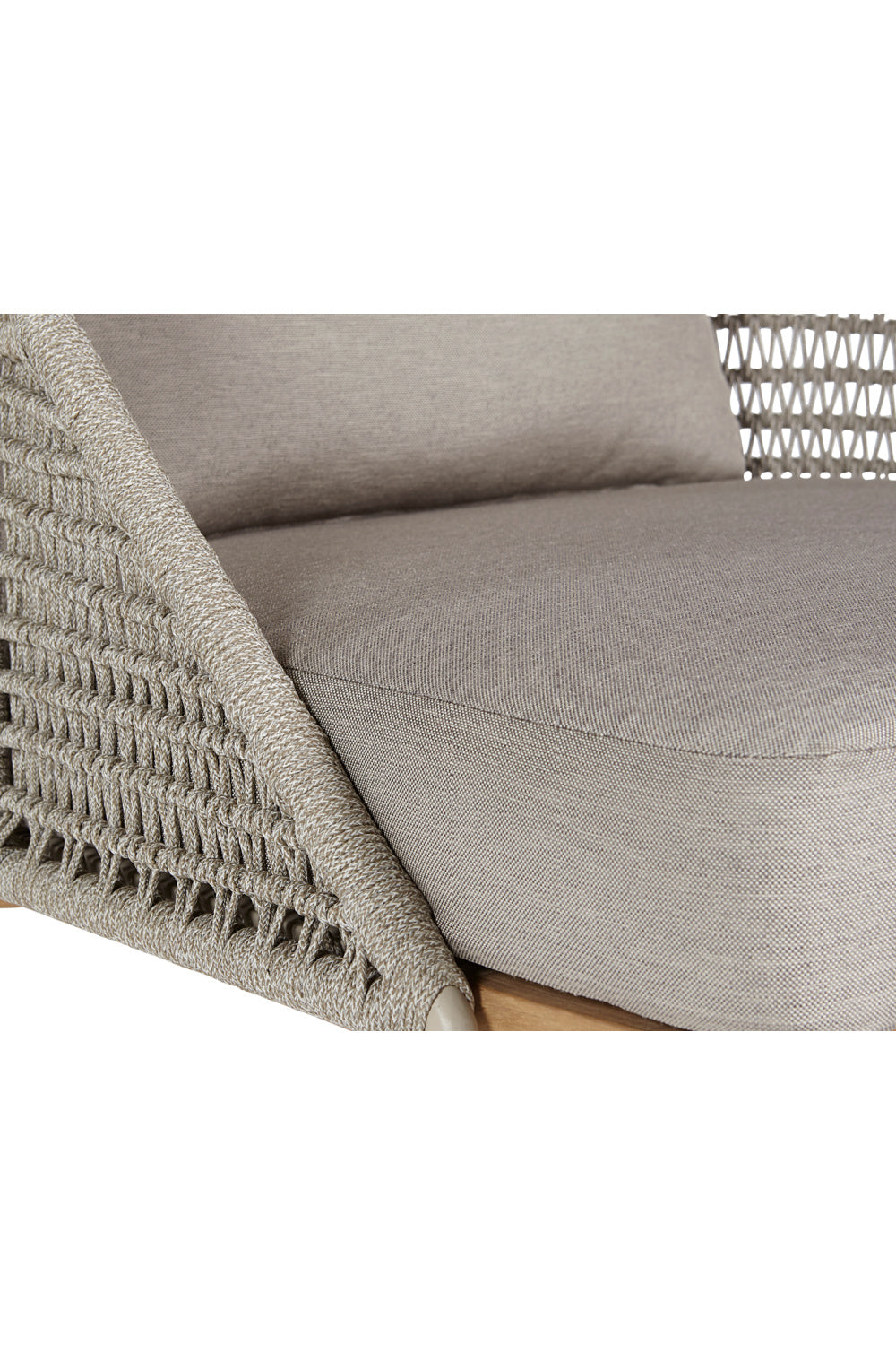 Woven Back Indoor/Outdoor Lounge Chair by Splendido Andria Accent Chair, alternate view 8