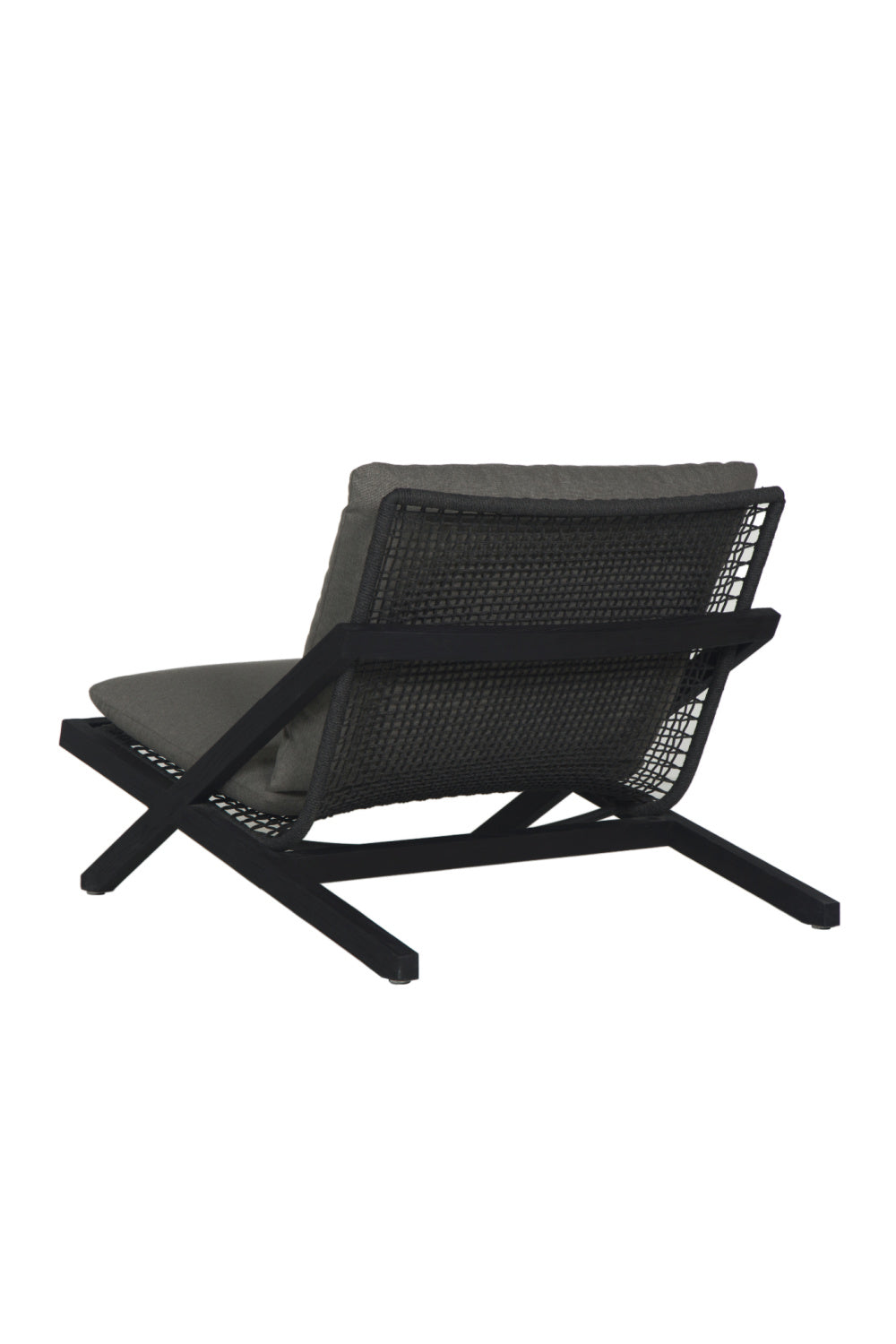 Teak Framed Indoor/Outdoor Lounge Chair by Splendido Bari Accent Chair, alternate view 14