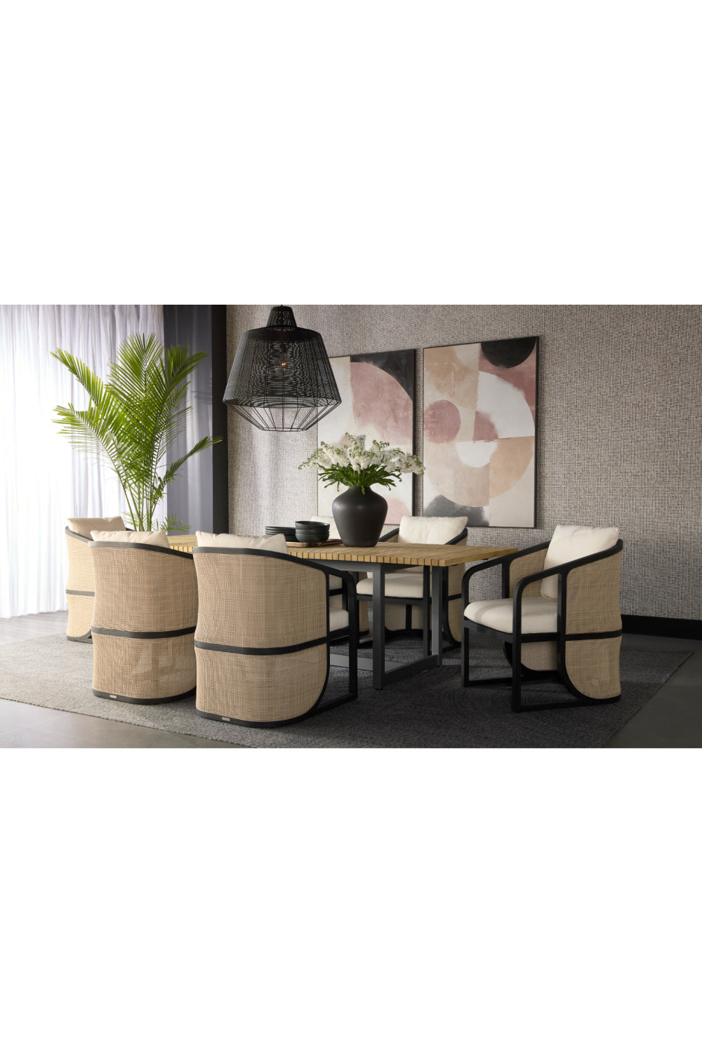 Teak Indoor/Outdoor Extendable Dining Table by Splendido Geneve, alternate view 10