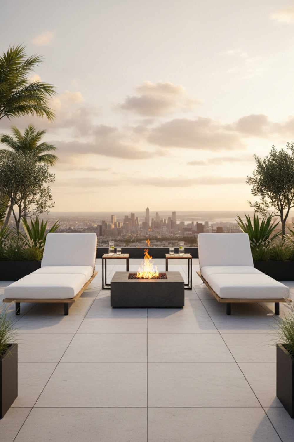 Natural Teak Sun Indoor/Outdoor Lounger by Splendido Geneve Outdoor Lounge Chair, alternate view 2