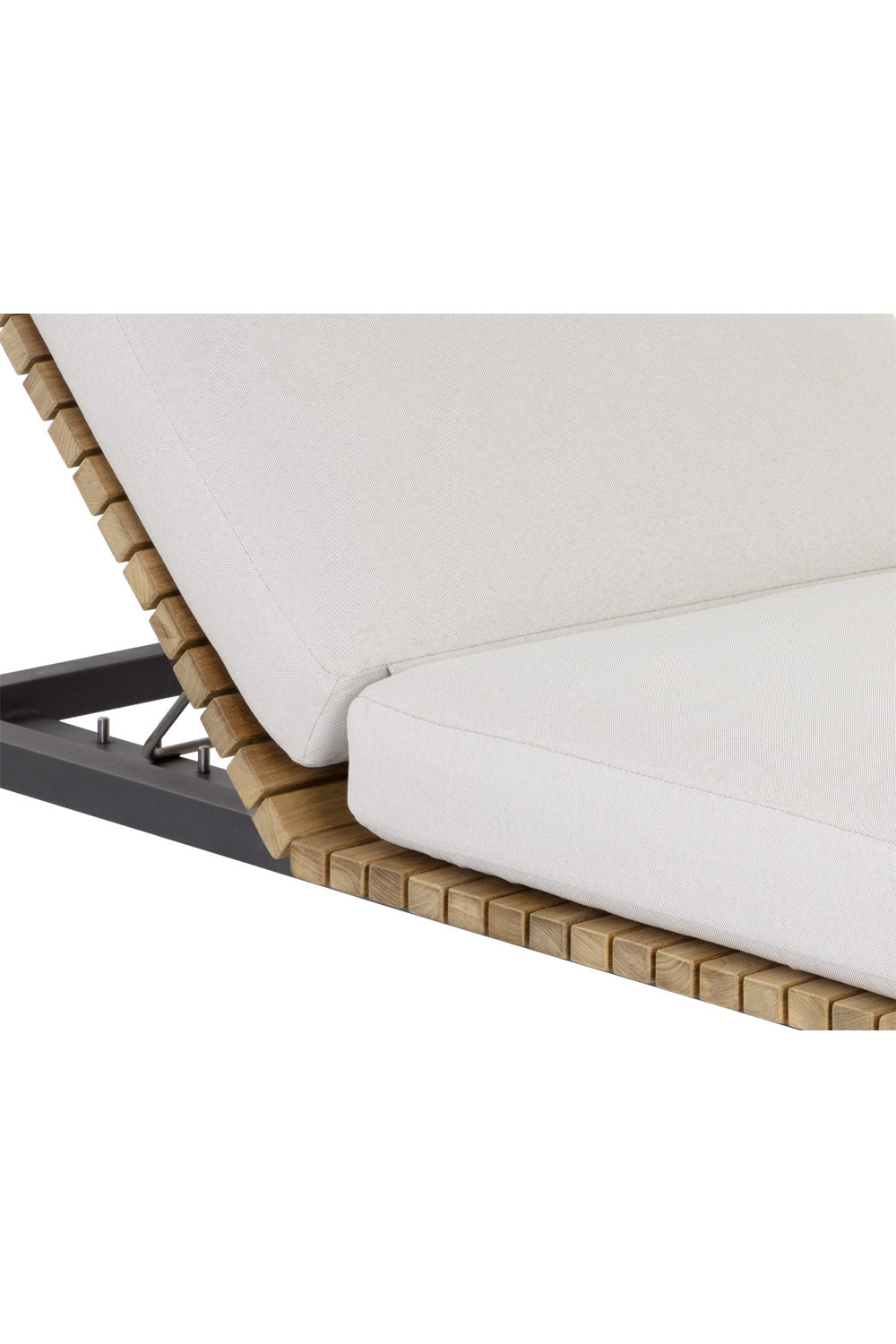 Natural Teak Sun Indoor/Outdoor Lounger by Splendido Geneve Outdoor Lounge Chair, alternate view 5