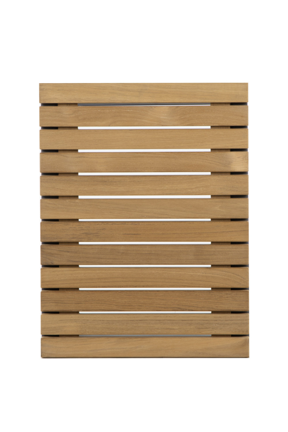 C-Shaped Teak Indoor/Outdoor End Table by Splendido Geneve Side Table, alternate view 5