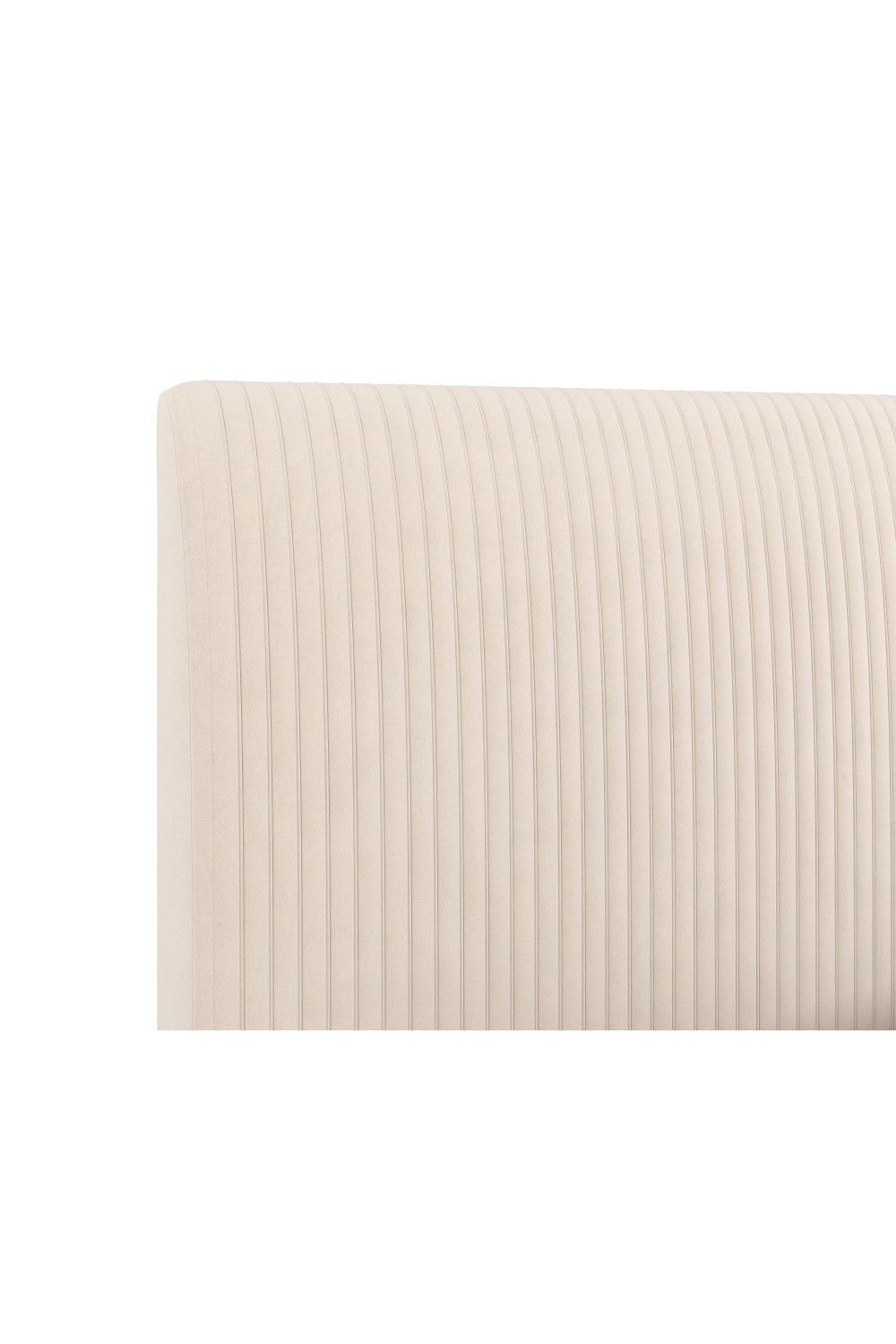 Cream Tufted Bed by Splendido Harris, alternate view 4