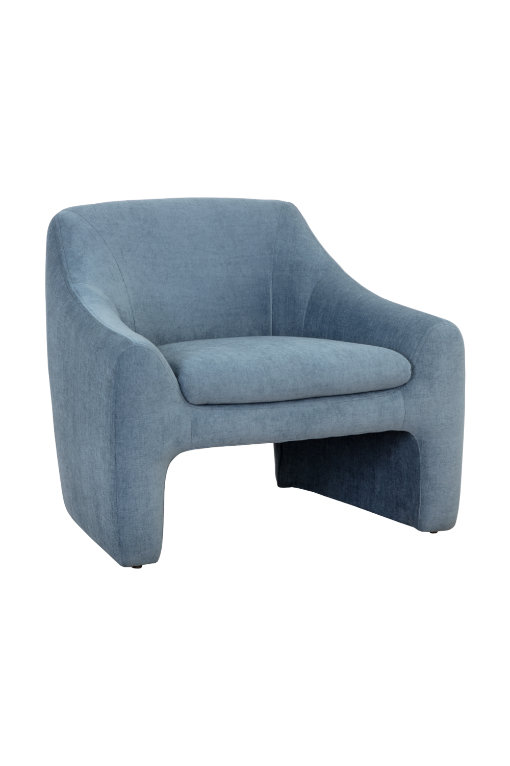 Mid-Century Blue Lounge Chair by Splendido Sterling Accent Chair