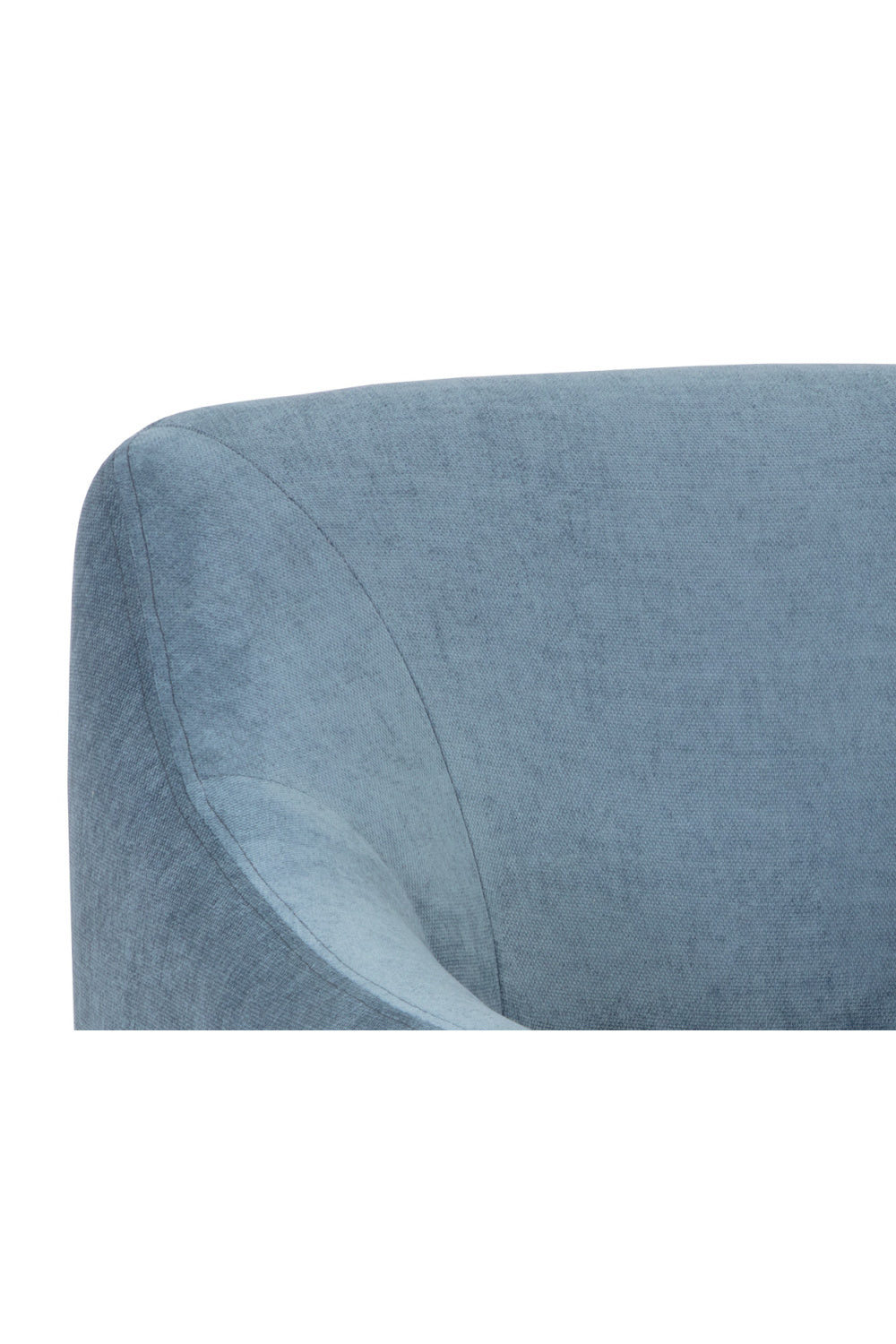 Mid-Century Blue Lounge Chair by Splendido Sterling Accent Chair, alternate view 6