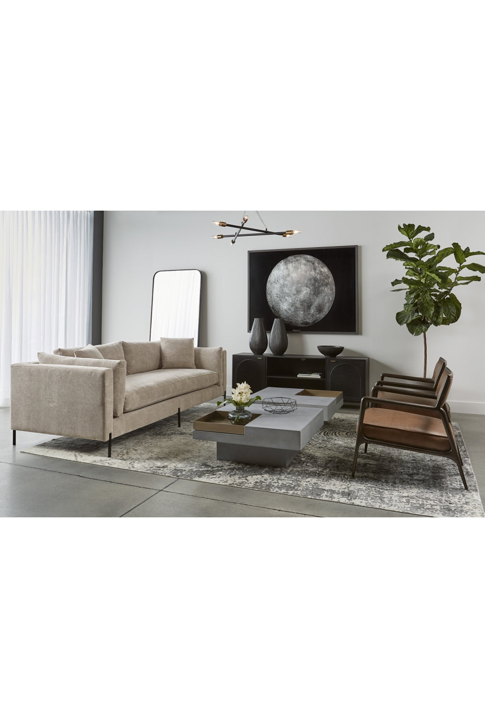 Modern European furniture - Black Metal Storage Cabinet - www.oroa.com