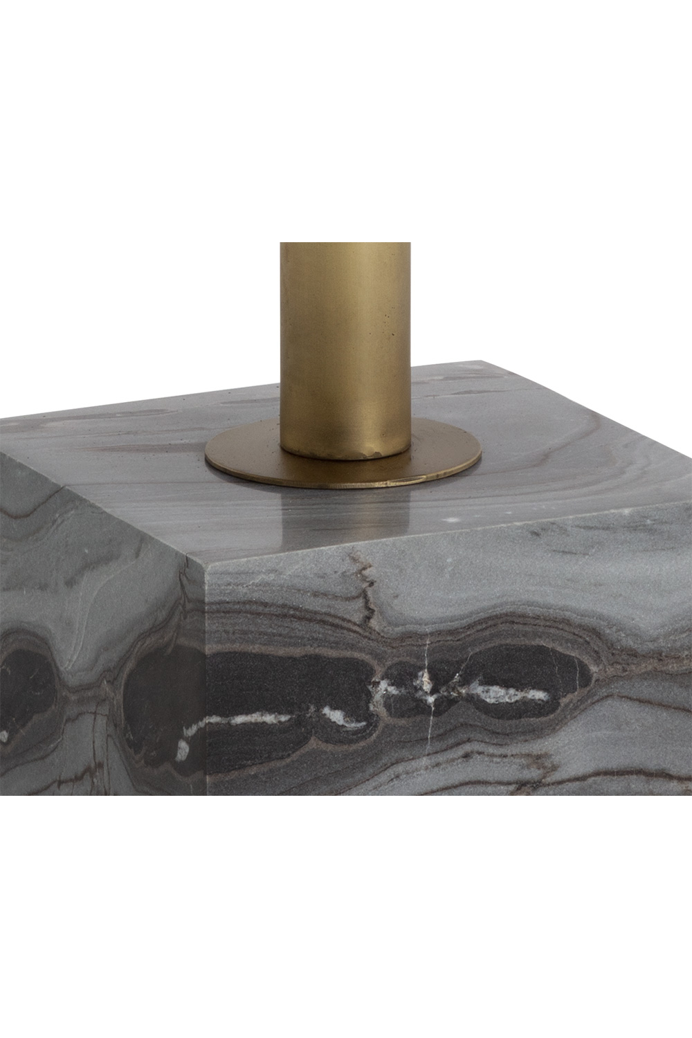 Antique Brass Marble Bistro Table | Splendido Kata | Oroa.com