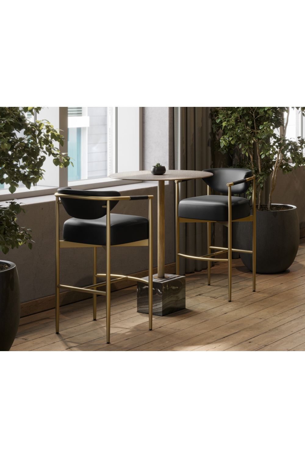 Marble Round Bar Table by Splendido Kata, alternate view 15