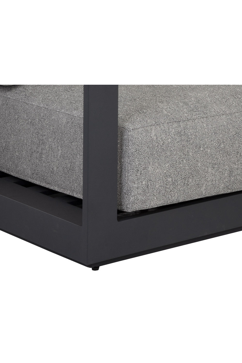 Gray Padded Outdoor Sofa by Splendido Tavira, alternate view 6