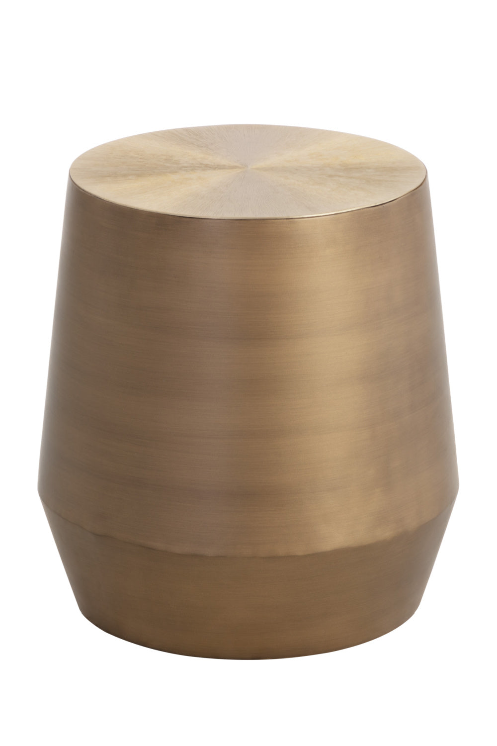 Modern European furniture - Etched Aluminum End Table - www.oroa.com