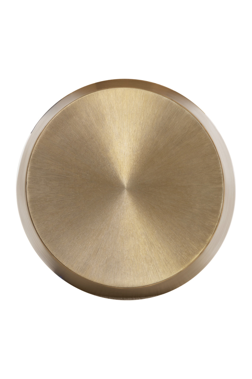 Etched Aluminum End Table by Splendido Creed Side Table, alternate view 4