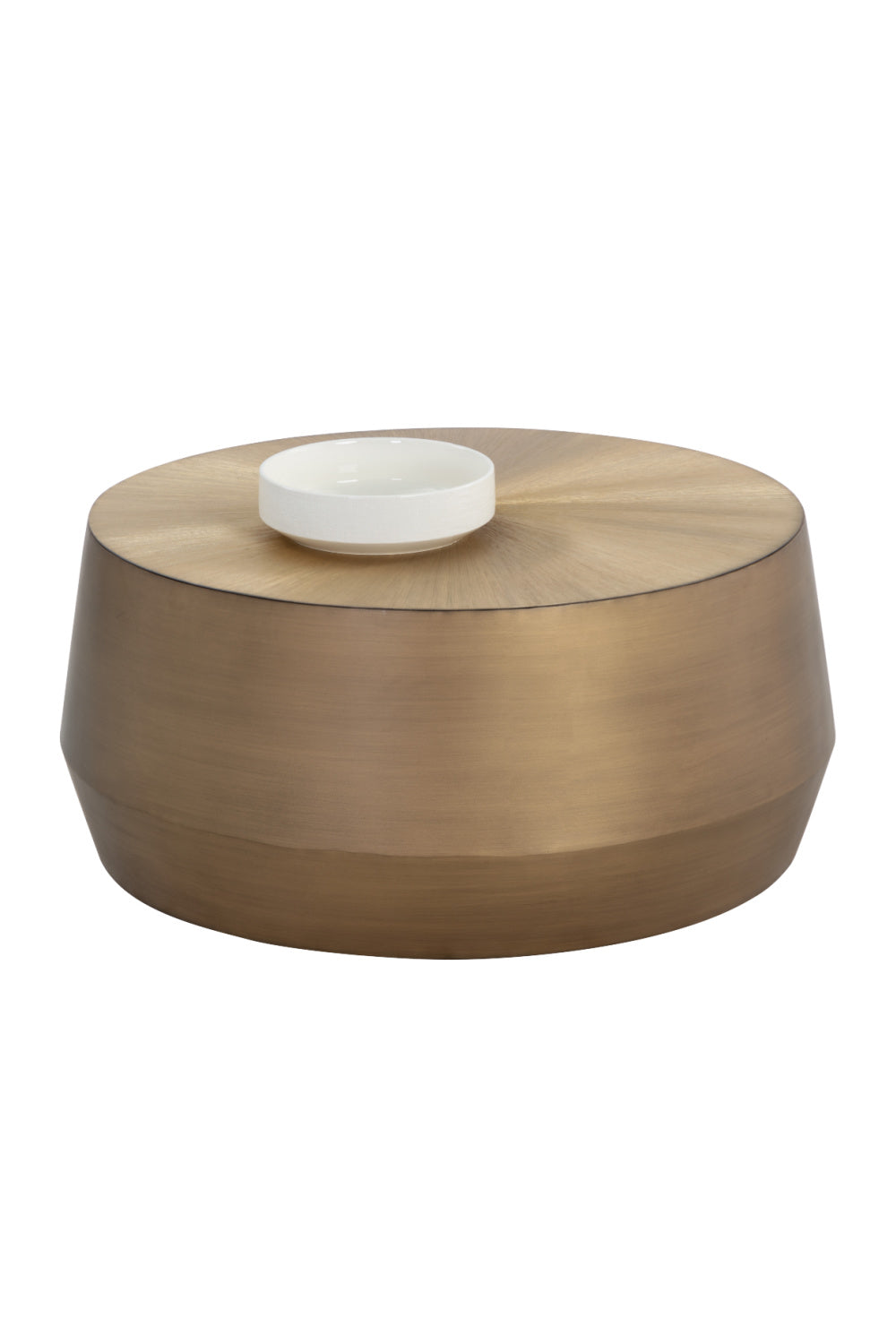 Etched Aluminum Coffee Table by Splendido Creed, alternate view 3