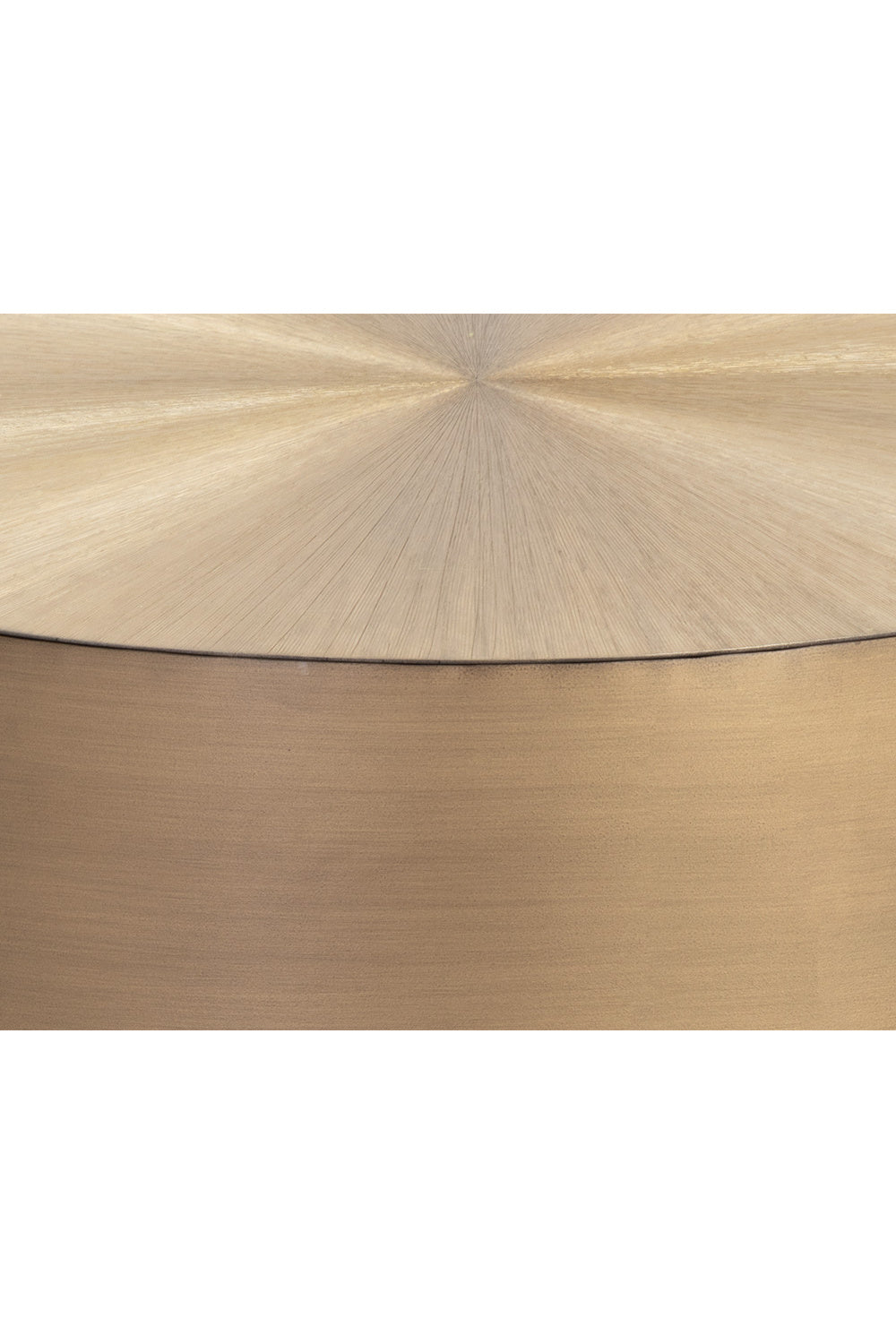 Etched Aluminum Coffee Table by Splendido Creed, alternate view 5