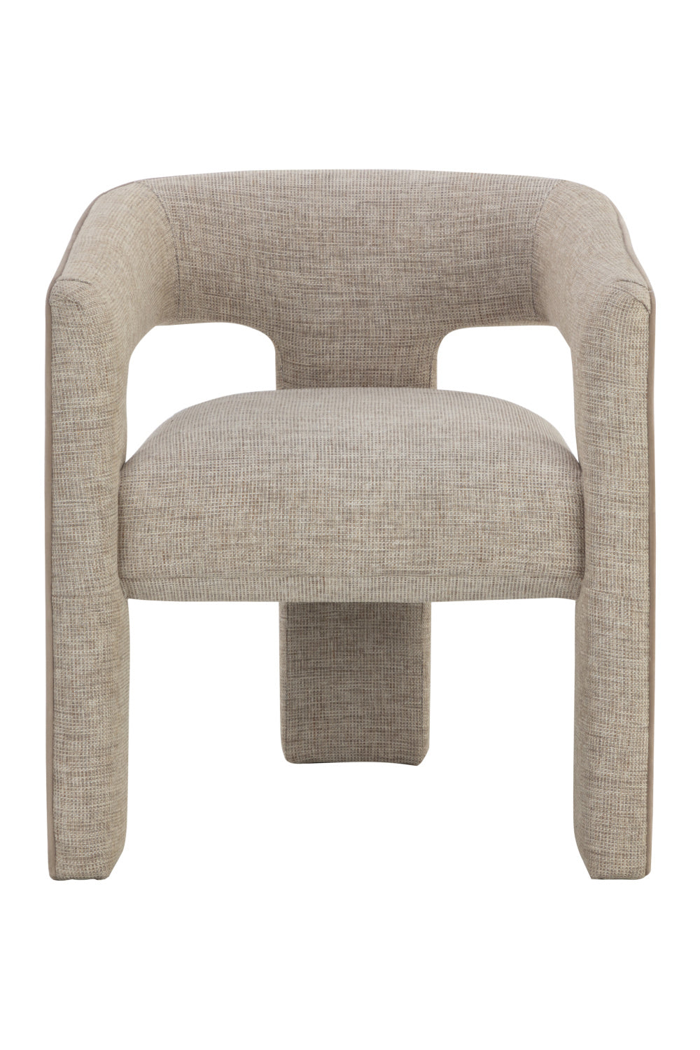 Beige Modern Dining Chair by Splendido Krasner, alternate view 3
