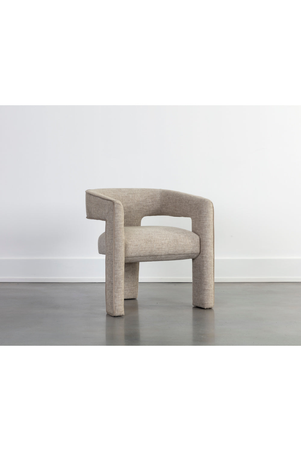 Beige Modern Dining Chair by Splendido Krasner, alternate view 14