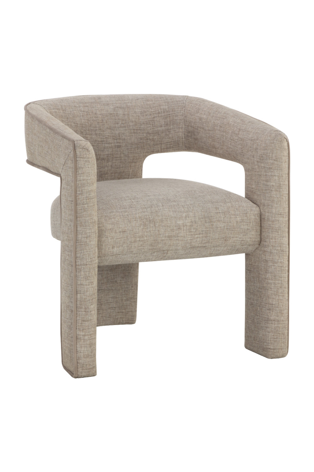Beige Modern Dining Chair by Splendido Krasner