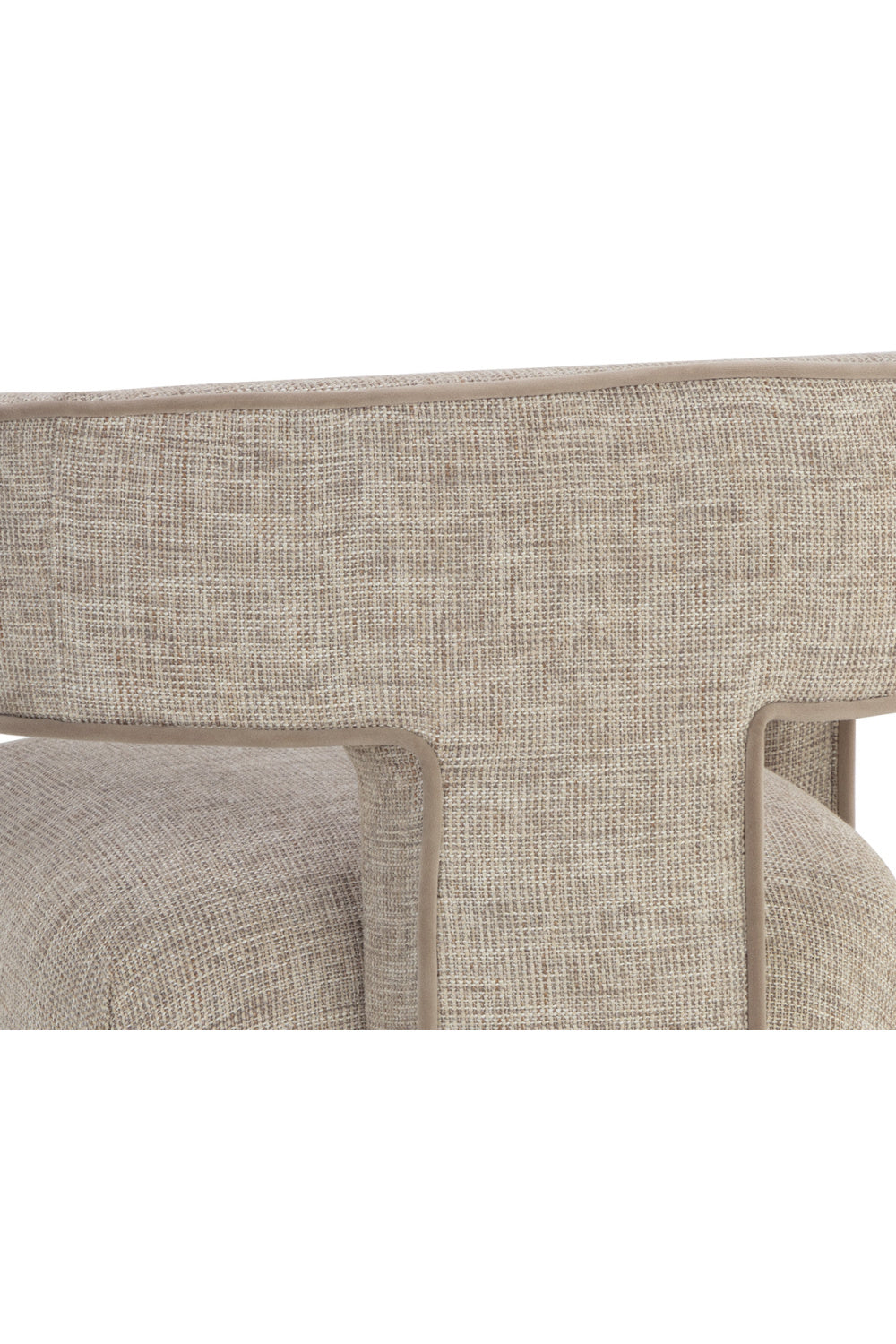 Beige Modern Dining Chair by Splendido Krasner, alternate view 8