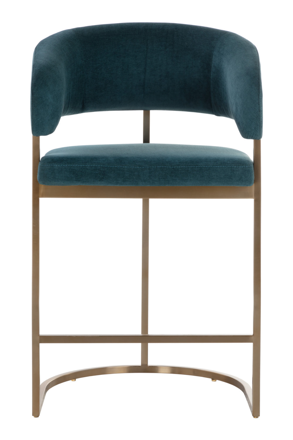 Blue Cantilevered Counter Stool by Splendido Marris
