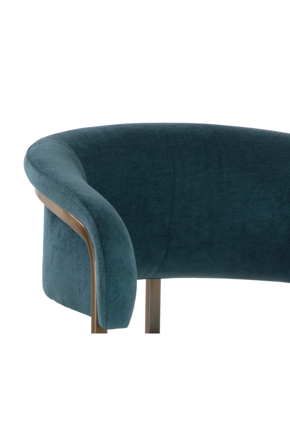 Blue Cantilevered Counter Stool by Splendido Marris, alternate view 6