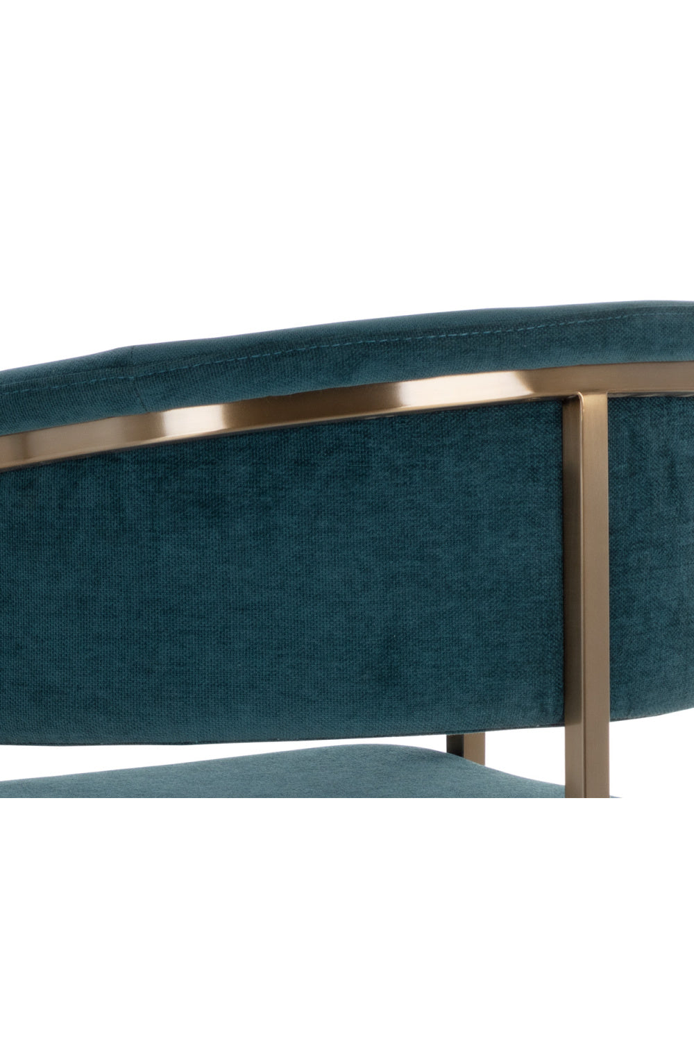 Blue Cantilevered Counter Stool by Splendido Marris, alternate view 8