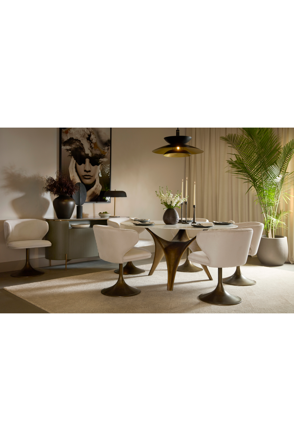 Black Tiered Pendant Light by Splendido Timea Chandelier, alternate view 7