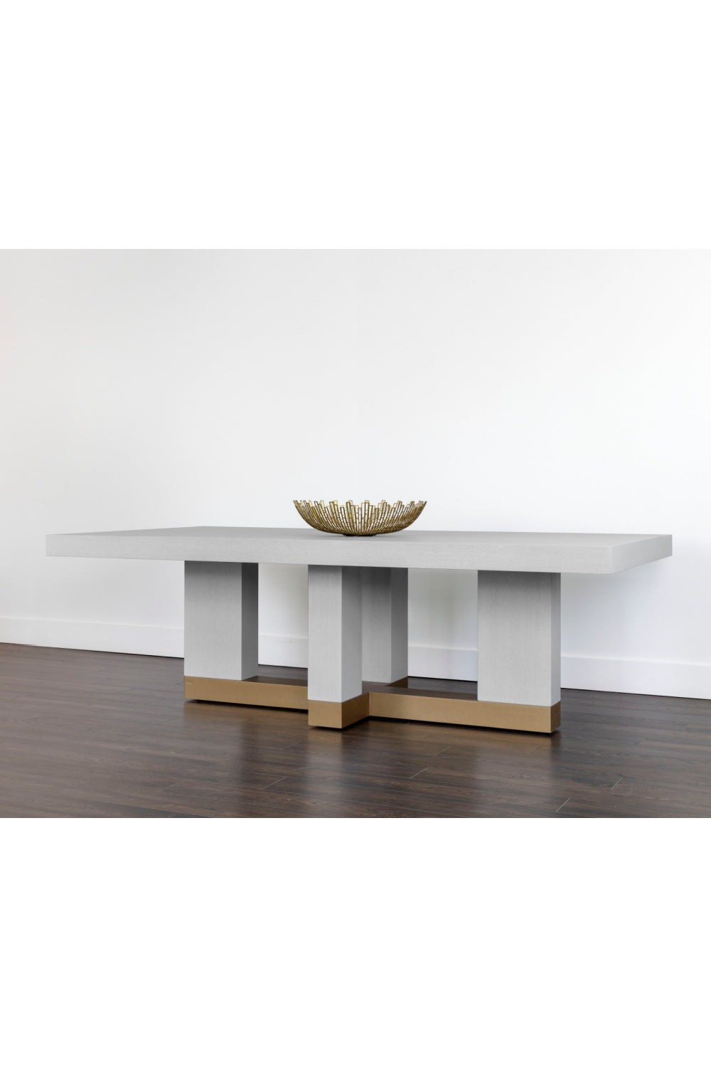 Gray Wood Veneer Dining Table | Splendido Greco | Oroa.com