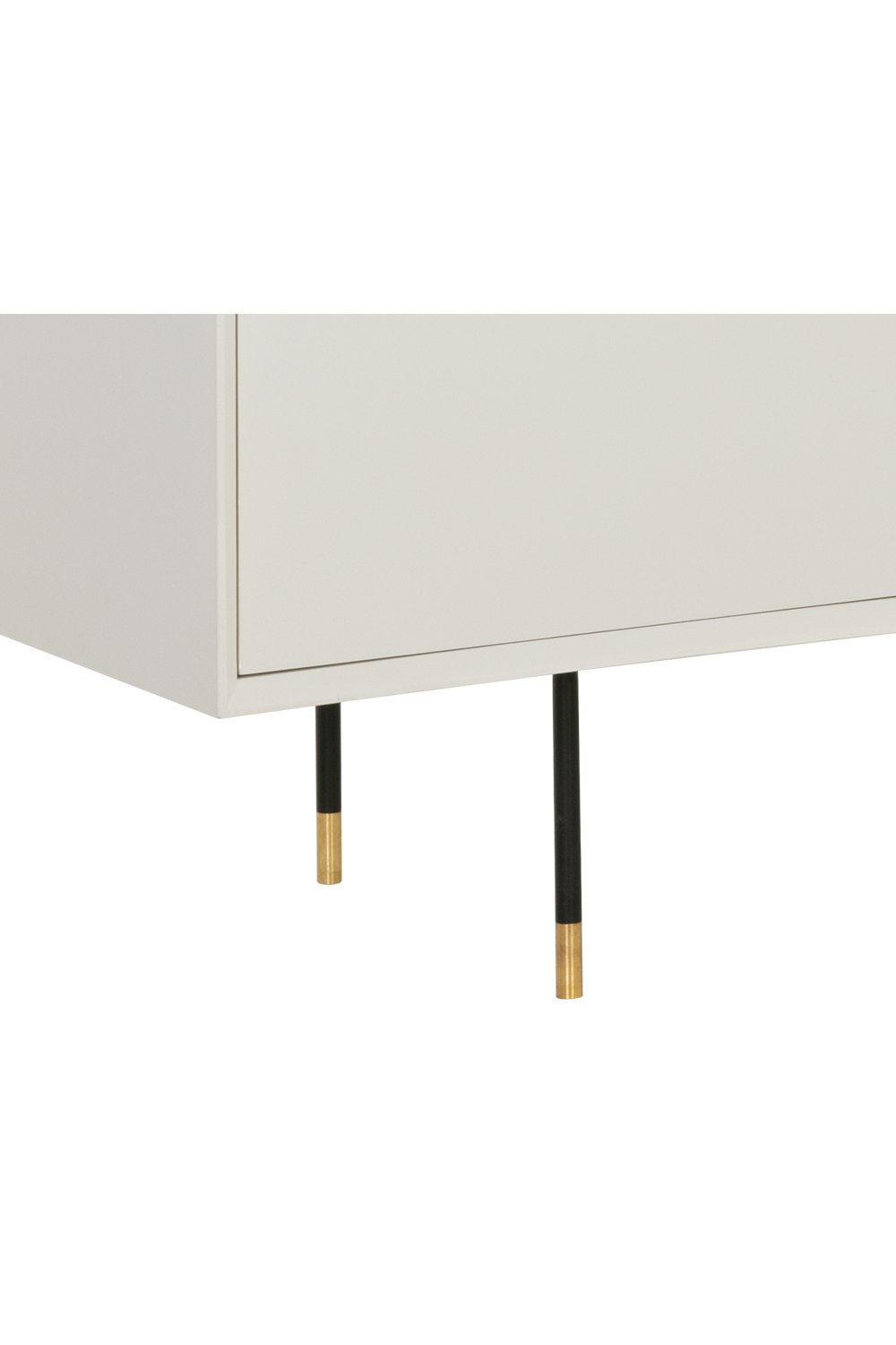 4-Door Cream Modern Sideboard by Splendido Danbury, alternate view 7