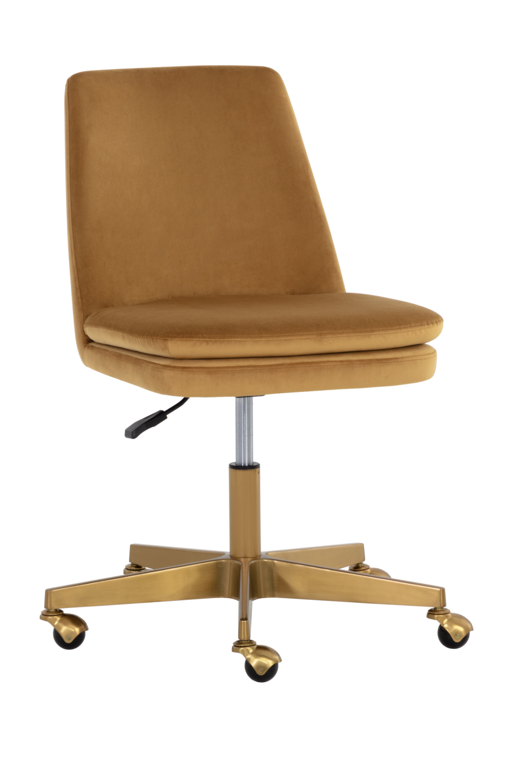 Matte Gold Base Office Chair by Splendido Berget Accent Chair, alternate view 14