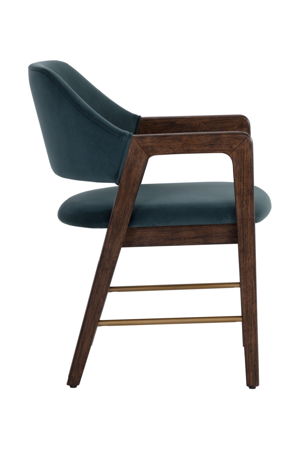 Smoked Acacia Frame Dining Chair by Splendido Milton, alternate view 12
