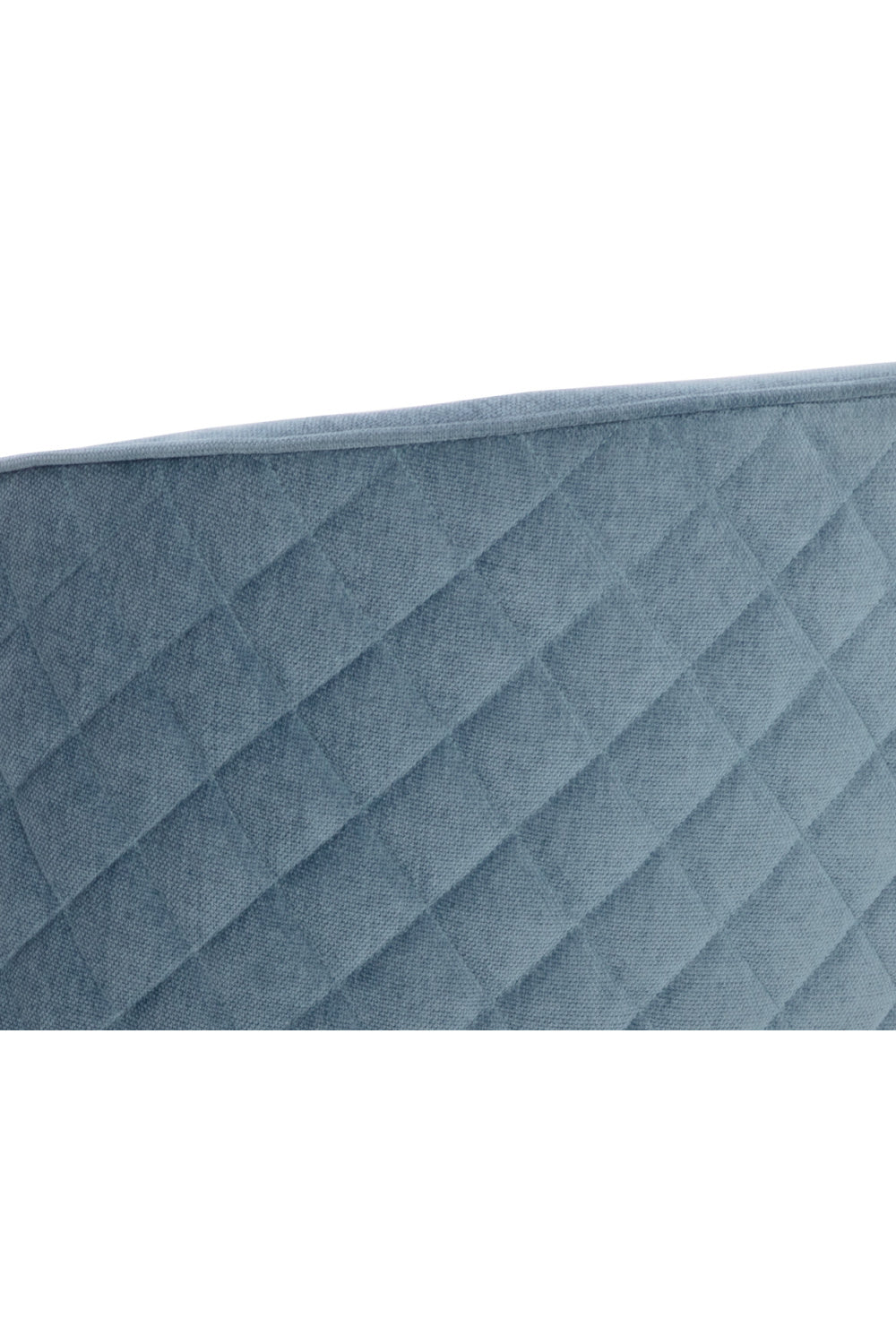 Diamond-Stitched Blue Counter Stool by Splendido Cornella, alternate view 7