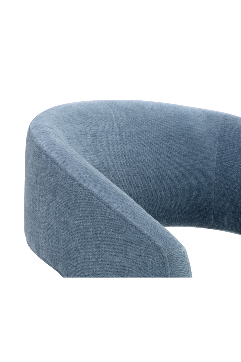 Modern European furniture - Blue Wheeled Dining Armchair - www.oroa.com