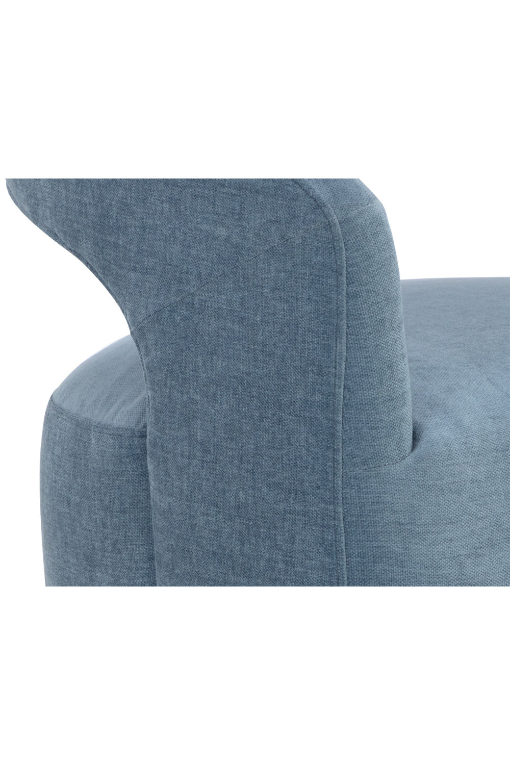 Blue Wheeled Dining Armchair by Splendido Lloret Dining Chair, alternate view 7