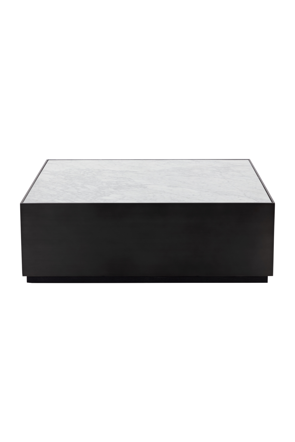 Square White Marble Coffee Table by Splendido Selah