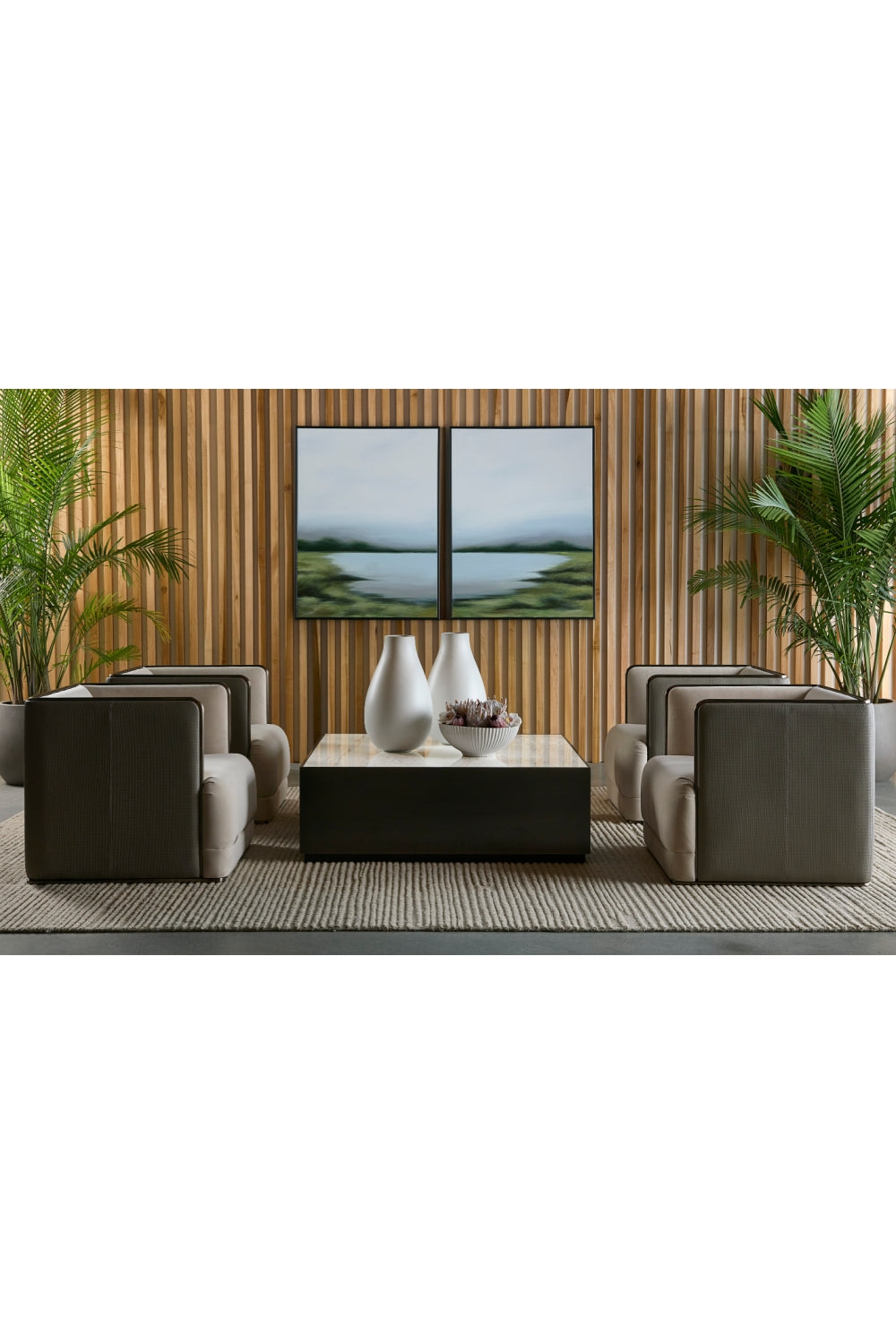 Square White Marble Coffee Table by Splendido Selah, alternate view 8