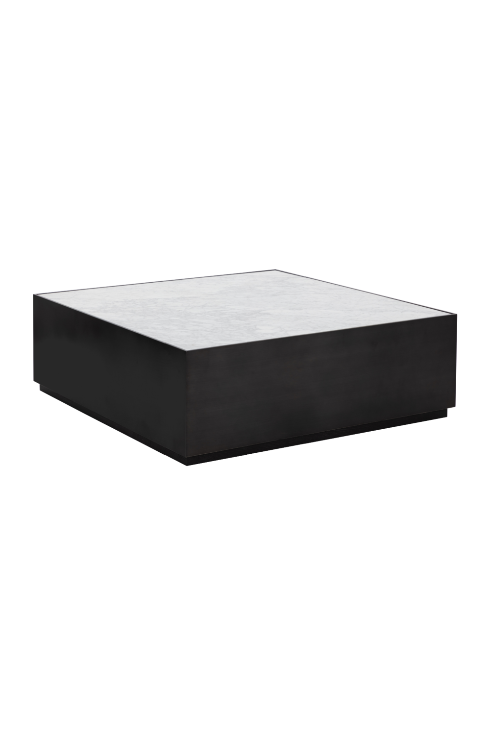 Square White Marble Coffee Table by Splendido Selah, alternate view 3