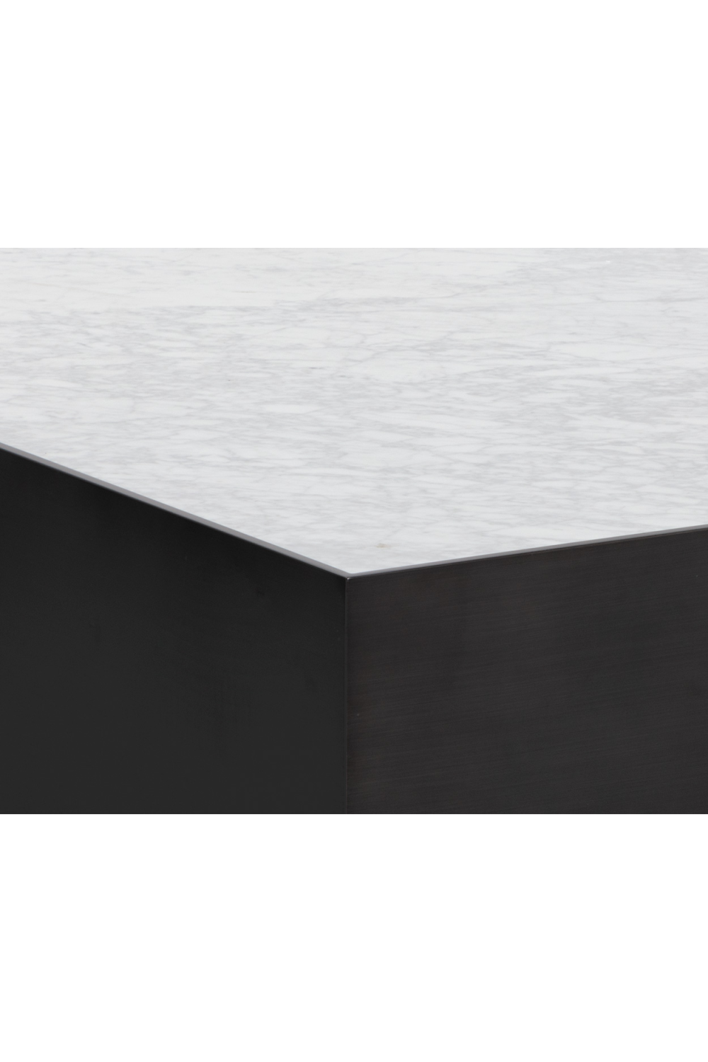 Square White Marble Coffee Table by Splendido Selah, alternate view 6