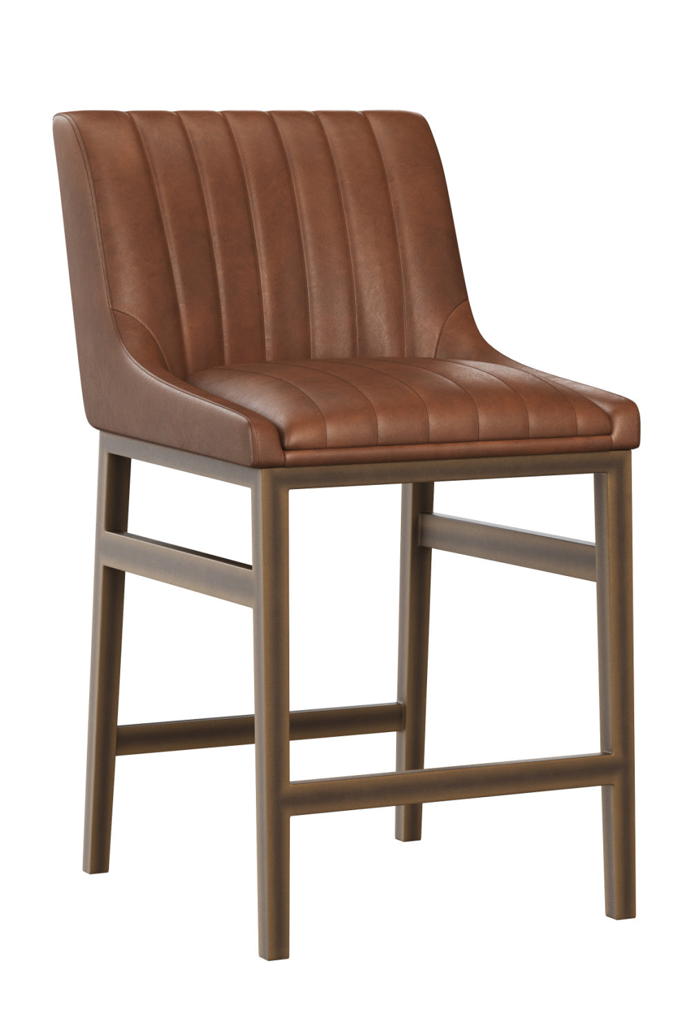 Channel-Tufted Counter Stool by Splendido Halden, alternate view 7