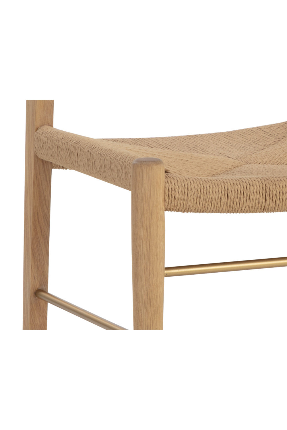 Natural Rope Seat Dining Chairs (2) by Splendido Bondi, alternate view 6