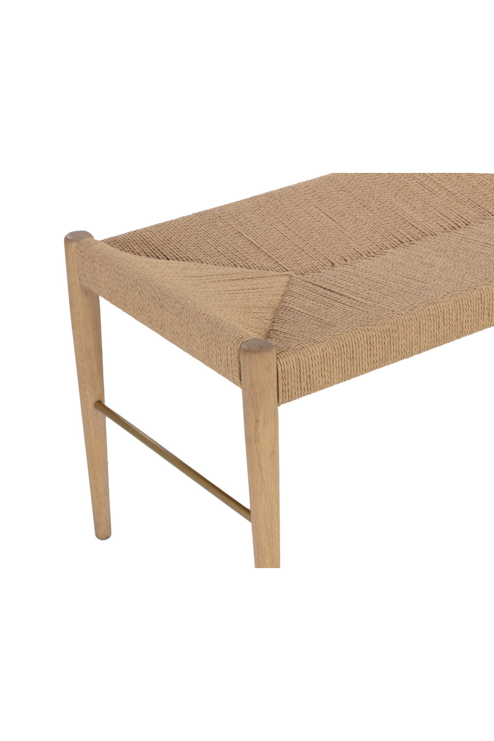 Natural Rope Bench by Splendido Moira, alternate view 4