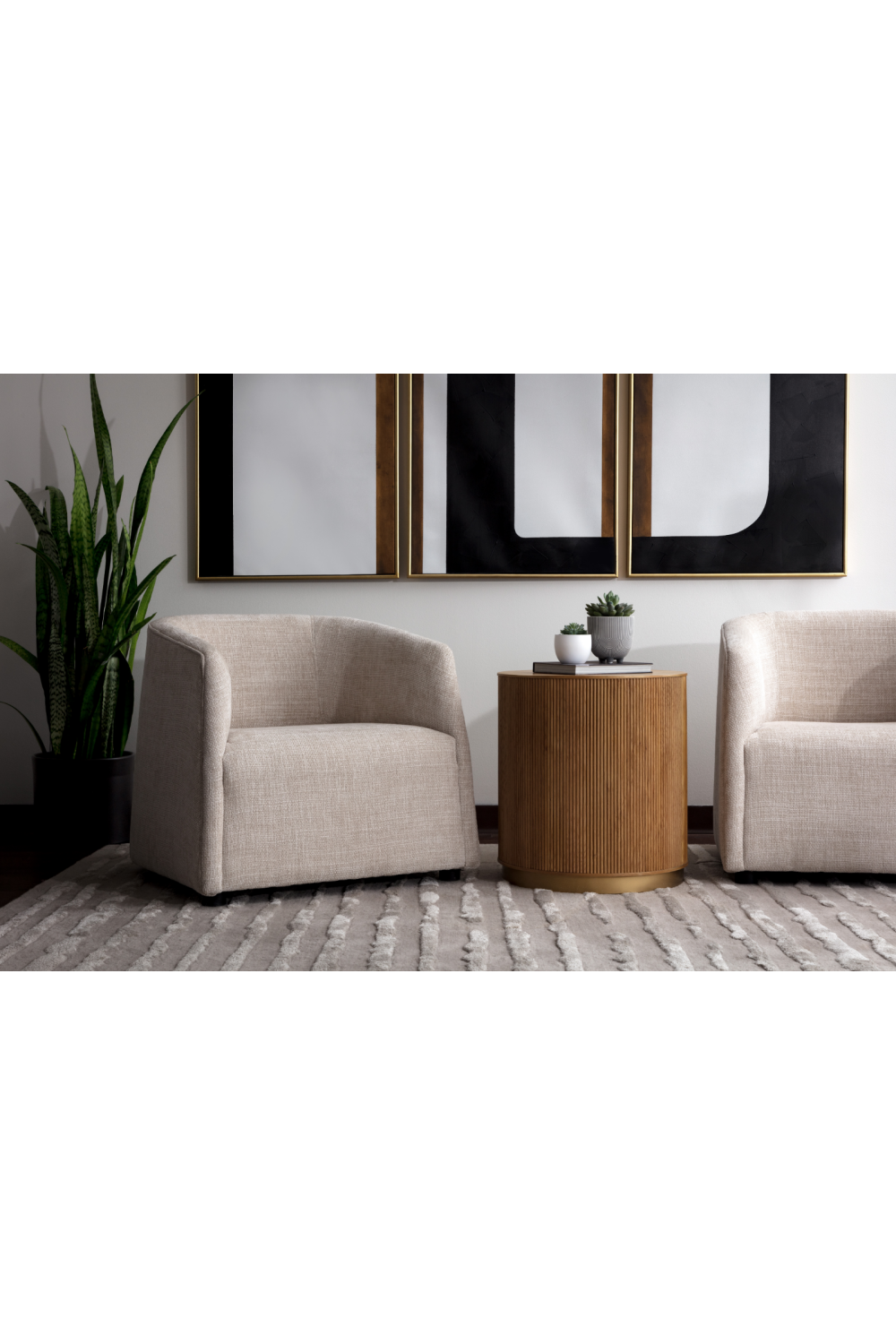 Curved Back Lounge Chair by Splendido Serenade Accent Chair, alternate view 14